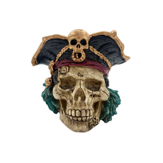 Грот-укрытие Череп капитана пиратов, 14.5х14см