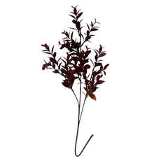Декор ветка красная