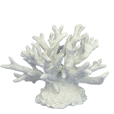 AQUA DELLA Декорация для аквариума Коралл Pillar, белый,15x11.5x12 см (Бельгия)