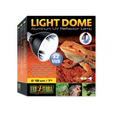 Светильник навесной для ламп накаливания Exo Terra Light Dome для ламп до 150 Вт (диам 18 см)