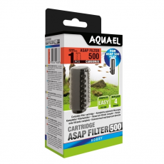 Картридж сменный для фильтра AQUAEL ASAP 500 c губкой и углем