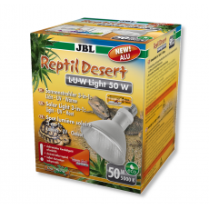 Лампа металлогалогенная JBL ReptilDesert L-U-W Light alu для освещения и обогрева пустынных террариумов, 50 Вт