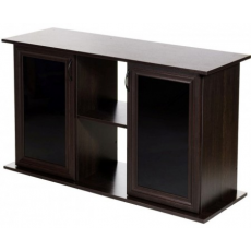 Подставка AquaPlus 150 (1510х510х710) две дверки МДФ со стеклом, венге, собранная