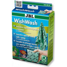 Губка специальная и салфетка JBL WishWash(T) для эффективной очистки стекол террариума