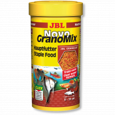 Корм основной JBL NovoGranoMix Refill в форме смеси гранул для "общих" аквариумов, 250 мл (115 г)