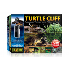 Скала черепашья Exo Terra Turtle-Cliff с фильтром для воды большая, 37x23x23,5 см