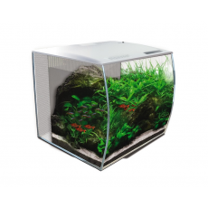 !Аквариум Fluval Flex с изогнутым стеклом 57 л, белый