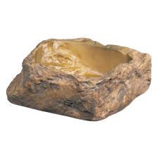 Поилка-камень пластиковая Exo Terra Water Dishes малая, 8х7х3 см