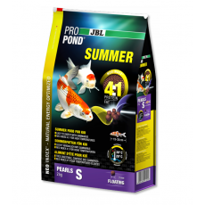 Основной летний корм JBL ProPond Summer S в форме плавающих гранул для карпов кои небольшого размера, 1,0 кг (3 л)