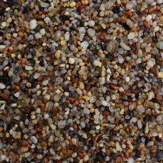 UDeco River Amber - Натуральный грунт для аквариумов "Янтарный гравий", 2-5 мм, 2 л
