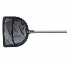 Сачок Dennerle NANO Shrimp Net cbb фигурный 75х60 мм, с раздвижной ручкой (24-62 см) из нержавеющей стали, черный