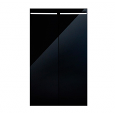 Дверки Ф-250 для подставки CRYSTAL 145/500/ CRYSTAL PANORAMIC 145/500 (чёрный суперглянец), 2 шт