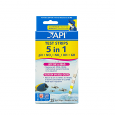 Полоски для экспресс тестов API 5 in 1 Aquarium Test Strips, 25 шт