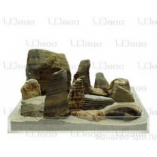 UDeco Gobi Stone MIX SET 15 - Натуральный камень "Гоби" для оформления аквариумов и террариумов, упаковка 15 кг.