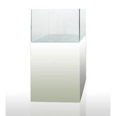 Тумба Blau Cabinet белая 62х36х80см +дверка 62х80см для аквариума blau cubic scpaing 80 л.
