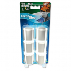 JBL ProCristal i30 GreenStop 6x - Специальный фильтрующий материал для борьбы с цветением воды, 6 шт
