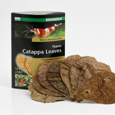 Листья миндального дерева Dennerle Nano Catappa Leaves, 12 шт