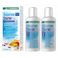 Биоактиватор аквариума Dennerle Aquarium Starter Rapid двухкомпонентный, 200 мл на 100 л