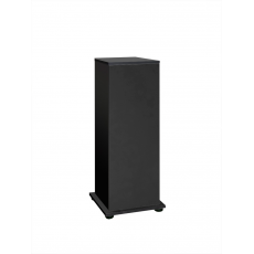 Подставка Biodesign Q-SCAPE 30/Q-SCAPE OPTI 35 (черная шагрень) с дверкой, ЛДСП 16 мм, 38х38х98 см, доводчики, рег. опоры