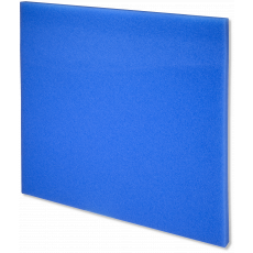 Губка листовая тонкой очистки JBL Filterschaum blau fein, 50х50х5 см.