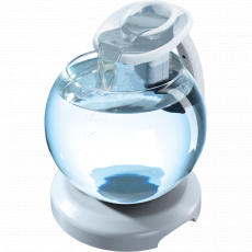 Аквариум Tetra Duo WaterFall Globe 6.8 л, белый, диаметр 27,9 см
