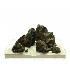 UDeco Grey Stone MIX SET 30 - Натуральный камень "Серый" для оформления аквариумов и террариумов, упаковка 30 кг.