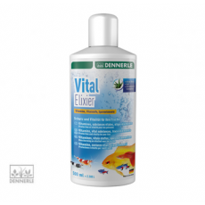 Микроэлементы и витамины Dennerle Vital Elixier для пресноводных аквариумных рыб, 500 мл на 2500 л