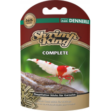 Корм основной Dennerle Shrimp King Complete премиум-класса в форме палочек для креветок, 45 г