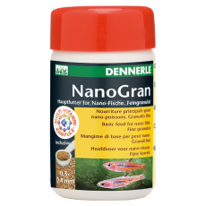 Корм основной Dennerle Nano Gran, в форме мини-гранул для небольших рыб