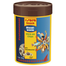 Корм для рыб Sera Bloodworm Snack чипсы из мотыля, 100 мл (36 г)