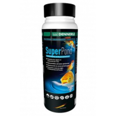 Dennerle SuperPond - Универсальное средство для ухода за водой и предотвращения роста водорослей в садовом пруду, 1000 г на 10000 л прудовой воды