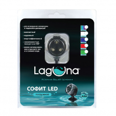 Софит погружной Laguna 101LEDB, 0,4Вт, голубой, 35х35х35мм