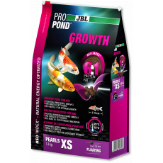 Корм JBL ProPond Growth XS в форме плавающих гранул для активного роста карпов кои очень маленького размера, 1,3 кг (3 л)
