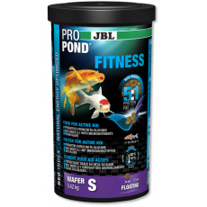 Корм JBL ProPond Fitness S в форме плавающих чипсов для активных карпов кои небольшого размера, 0,42 кг (1 л)