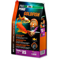 Основной корм JBL ProPond Goldfish XS в форме плавающих палочек для золотых рыбок очень маленького размера, 0,4 кг (3 л)