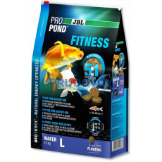 Корм JBL ProPond Fitness L в форме плавающих чипсов для активных карпов кои большого размера, 2,5 кг (6 л)