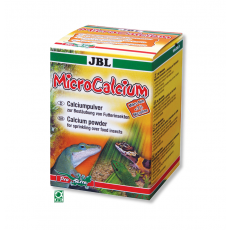 JBL MicroCalcium - Кальциевый порошок для опыления кормовых насекомых, 100 г.