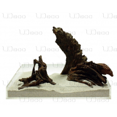 UDeco Iron Driftwood XXL - Натуральная коряга "Железная" для оформления аквариумов и террариумов, цена за 1 кг.