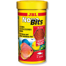 Корм основной JBL NovoBits в форме гранул для привередливых рыб, в том числе дискусов, 1 л (440 г)