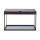 Аквариум AquaPlus 150 (900х350х560-6), 150 л. прямоугольный со светильником LUX 2х25 Вт, венге