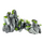 ArtUniq Steep Gray Cliffs Set 2L - Декоративный набор из пластика "Серые скалы" из 2х частей 47x18,7x24,8 см