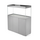 Аквариум AQUAEL OPTI SET 2.0 240, 240 л, с освещением 2х17 Вт, 121х41х56 см, прямой, серый (ПОД ЗАКАЗ)