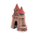 Декорация Замок с двумя крышами, 13,5х9х16 см Декорация Замок с двумя крышами, 13,5х9х16 см