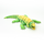Игрушка подвижная 3D принтер Ящерица Тегу зелено-оранжевая