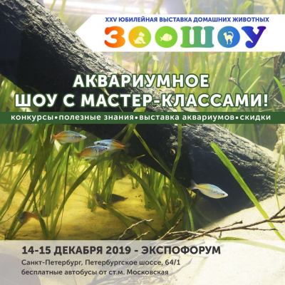 ЗООШОУ 14 и 15 декабря!