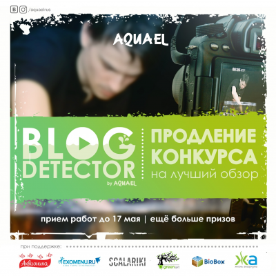 Конкурс BLOG DETECTOR от AQUAEL! Участвуйте и получайте призы! 