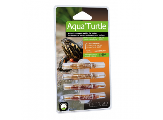 !Очиститель воды для черепах PRODIBIO Aqua-Turtle Nano, 4 шт в блистере для акв. до 120 л