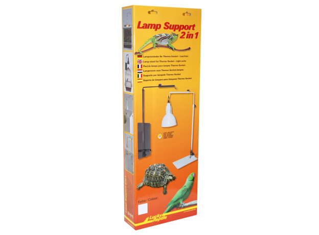 LUCKY REPTILE /Стойка для ламп 2в1 "Lamp Support", белая