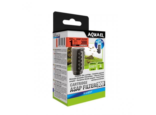 Картридж сменный для фильтра AQUAEL ASAP 300 c губкой и phosmax