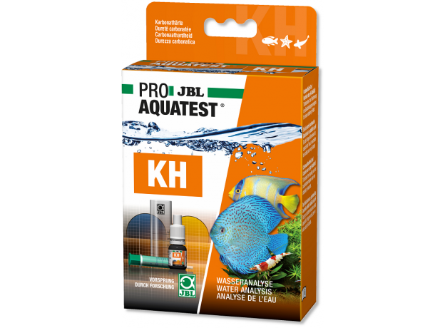 JBL ProAquaTest KH Carbonate Hardness - Экспресс-тест для определения карбонатной жёсткости пресной и морской воды